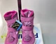 ​Детские зимние кожаные сапоги Primigi Snow Boot 38р темно-розовые - изображение 9