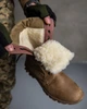 Нубукові берці на хутрі All-terrain койот розмір 37 - изображение 2