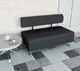Диван офисный Tobi Sho Доран-42 без подлокотников 1500x540x750, кожзам Антрацит 2243 - изображение 4