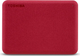 Жорсткий диск Toshiba 2.5 2ТБ Canvio Advance USB 3.2 Червоний (HDTCA20ER3AA) - зображення 3