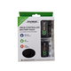 Аккумуляторная батарея DOBE 1400 mAh (2шт) для геймпада Microsoft Wireless Controller консоли Xbox Series S | X, Xbox One / X / S / Elite / две белые, две черные крышки / зарядный кабель Type-C / LED индикатор статуса зарядки - изображение 6