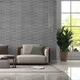 3D панель самоклеюча кладка Sticker Wall срібло 770х700х5 мм 034 (3DPanda-0217) - изображение 5