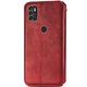 Шкіряний чохол-книжка GETMAN Cubic (PU) для ZTE Blade A7s (2020) Червоний - изображение 2