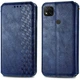 Кожаный чехол книжка GETMAN Cubic (PU) для Xiaomi Redmi 9C Blue - изображение 4