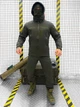 Тактический костюм SoftShell 5 в 1 с утеплением Olive L - изображение 2