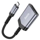 Переходник HOCO 2-in-1 card reader Type-C UA25 grey - изображение 1