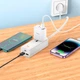 Удлинитель Hoco Talent desktop charger AC9A |2USB/Type-C, PD/QC, 30W/10A| белый - изображение 4