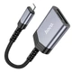 Переходник HOCO 2-in-1 card reader iP UA25 grey - изображение 1