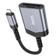 Переходник HOCO 2-in-1 card reader iP UA25 grey - изображение 4