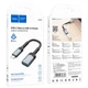 Перехідник HOCO Type-C male to USB female 3.0 converter UA24 grey - зображення 2