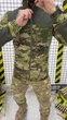 Тактична флісова кофта вставками з плащової тканини Polartec Tactical Fleece Multicam L - зображення 6