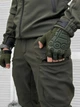 Тактический костюм Softshell с карманами и липучками для шевронов Olive XXL - изображение 7