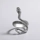 Женское винтажное кольцо "Lucky snake" с регулируемым размером - изображение 2