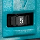 Молоток відбійний акумуляторний Makita HM002GZ03 (20.9 Дж, 950-1900 хв-1, XGT, 1100 Вт, BL, SDS-MAX, AVT, 10.7 кг, без акумуляторів та зарядного пристрою) - зображення 8