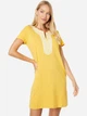 Платье-футболка короткое летнее женское Tommy Hilfiger 586796895 XXL Желтое (1159796428) - изображение 1