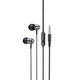 Навушники HOCO M108 Spring metal universal earphones with mic Metal Grey - зображення 1
