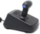 Дротове ігрове кермо RIAS Steering Wheel 4в1 з педалями та коробкою передач Black-Blue (3_04451) - зображення 3