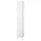 Шкаф высокий IKEA НЮШЁН, белый, 30x190 см, 204.708.15 - изображение 1