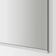 Дзеркальна шафа з дверцятами IKEA ENHET, біла, 60x17x75 см, 393.236.69 - зображення 12