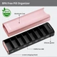 Премиальный контейнер для таблеток Serfeymi Aluminum Daily Pill Box Pink - изображение 5