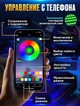 Декоративне світлодіодне RGB led підсвічування салону автомобіля Bluetooth з мікрофоном керування телефоном. Підсвічування ніг - зображення 3