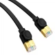 Патч Корд Сетевой Кабель LAN Baseus Cat 7 Ethernet UTP Patch Cable RJ45-RJ45 |до 10Гбит/с| 5 м | Черный - изображение 3