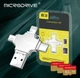 Флешка для айфона Адаптер IPhone MicroDrive 128Gb USB-накопитель USB3.0 iOS Micro Type-C Apple Lightning 4 в 1 - изображение 2