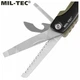Мультитул KOMBI TOOL Mil-Tec з різними інструментами для виконання різноманітних завдань для виживання в польових умовах Оливковий - зображення 1