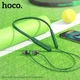 Наушники Bluetooth Hoco ES64 бездротові вакуумні із мікрофоном для бігу та спорту Зелений - изображение 3