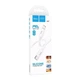 Кабель HOCO X87 Magic silicone PD charging data cable for iP White - изображение 4