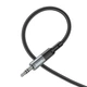 Аудіокабель HOCO UPA23 3.5mm male to 3.5mm male, nylon braid, 1m Metal Gray (6931474783820) - изображение 6