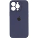 Чехол Fiji Silicone Case Full Camera для Apple iPhone 15 Pro бампер накладка с защитой камеры Dark Blue - изображение 1