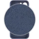 Чехол Fiji Silicone Case Full Camera для Apple iPhone 15 Pro бампер накладка с защитой камеры Dark Blue - изображение 3