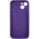 Чехол Fiji Silicone Case Full Camera для Apple iPhone 13 бампер накладка с защитой камеры Dark Purple - изображение 2