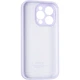 Чохол Fiji Silicone Case Full Camera для Apple iPhone 15 Pro Max бампер із захистом камери Elegant Purple - зображення 3