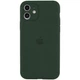 Чехол Fiji Silicone Case Full Camera для Apple iPhone 11 бампер накладка с защитой камеры Dark Green - изображение 1