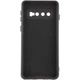 Чехол Fiji Full Soft Premium для Samsung Galaxy S10 (G973) противоударный бампер с микрофиброй Black - изображение 2