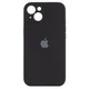 Чехол Fiji Silicone Case Full Camera для Apple iPhone 13 бампер накладка с защитой камеры Black - изображение 1
