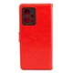 Чехол Idewei для Xiaomi Poco X5 5G книжка кожа PU с визитницей красный - изображение 3