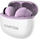 Bluetooth-гарнітура Canyon TWS-5 Purple (CNS-TWS5PU) - изображение 2