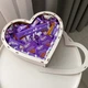 Подарунковий набір у формі серця дівчині або дружині з milka на день народження - изображение 1