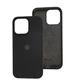 Чехол силиконовый Premium Silicone Case Full Cover для Apple iPhone 15 Pro Black + Подарок защитное стекло ESD Mietubl для Apple iPhone - изображение 2