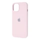 Чехол силиконовый Elegant Premium Stylish Case Silicone Case Full для Apple iPhone 15 (6.1") Chalk Pink - изображение 1