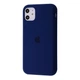 Чехол силиконовый Premium Silicone Case Full для Apple iPhone 11 deep navy + Подарок защитное стекло ESD Mietubl для Apple iPhone - изображение 2