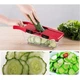 Овощерезка Mandoline Slicer №13 Красный 6 in 1 (SH7711657) - изображение 5