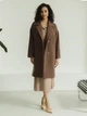 Пальто осіннє жіноче Seventeen 2133.5641 L-XL Коричневе (Sev2000000188300) - зображення 1