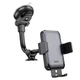 Автомобільний тримач HOCO Rock push-type car holder H27 (center console) black - зображення 4