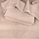 Рушник для рук та обличчя махровий з Бордюром GM Textile 40х70см 400г/м2 (Капучіно) - зображення 5