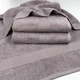 Махровий рушник середнього розміру з Бордюром GM Textile 50х90см 400г/м2 (Кавовий) - зображення 4