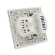 Розетка врізна із заземленням, Input: AC:110-250V/16A, Type-C/USB-виходи, White - зображення 2
